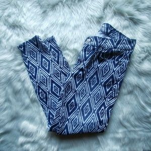 7 FAMK Diamomd pattern skinny